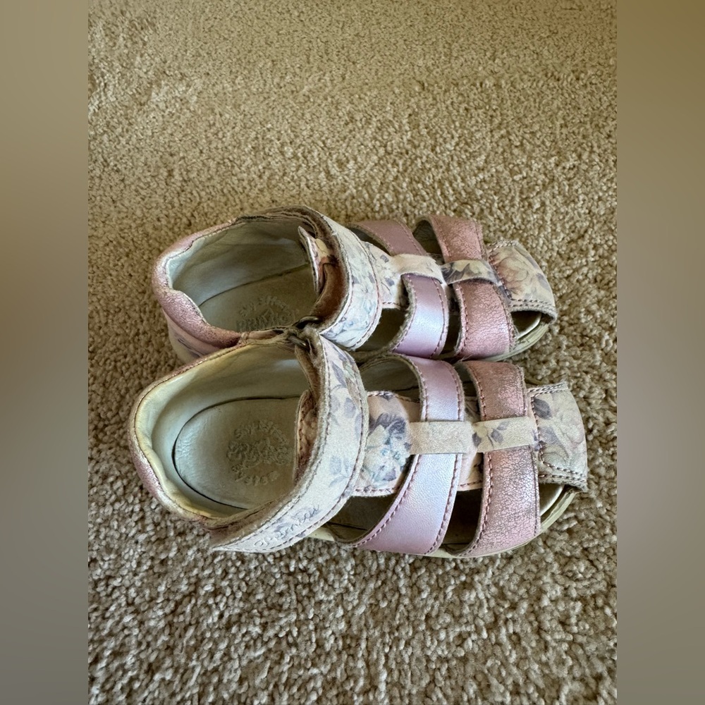 Primigi Pink Floral Kids Sandals - Picture 3 of 4
